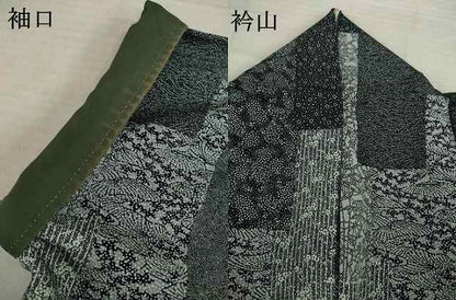 平和屋着物●上質な小紋　短冊花文　正絹　逸品　AABI4422ck