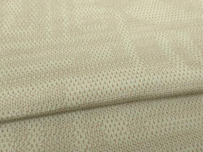 平和屋着物●本塩沢　110亀甲　幾何学文様　正絹　逸品　AABI4432ck