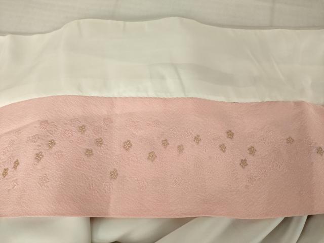 平和屋着物●訪問着　友禅　枝花文　暈し染め　金彩　高島屋扱い　正絹　逸品　AABI4442ck