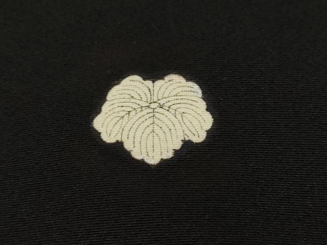 平和屋着物●本加賀友禅作家　村下信幸　黒留袖　風景文　暈し染め　正絹　逸品　AABI4458ck