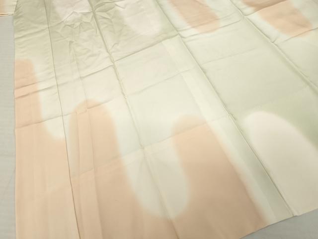 平和屋着物●長襦袢　無双仕立て　壺垂れ　暈し染め　正絹　逸品　未使用　AABI4479ck