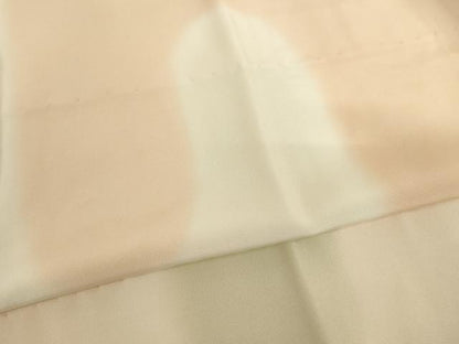 平和屋着物●長襦袢　無双仕立て　壺垂れ　暈し染め　正絹　逸品　未使用　AABI4479ck
