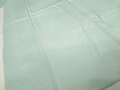 平和屋着物●上質な小紋　作家物　青海波地紋　暈し染め　正絹　逸品　AABI4500ck
