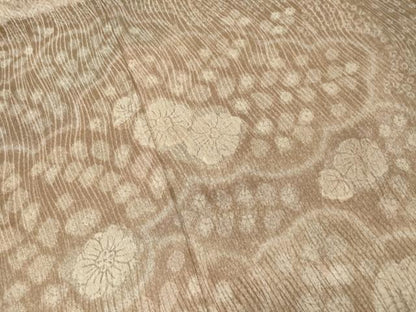 平和屋着物●訪問着　辻が花　雲重ね花文　正絹　逸品　AABI4502ck
