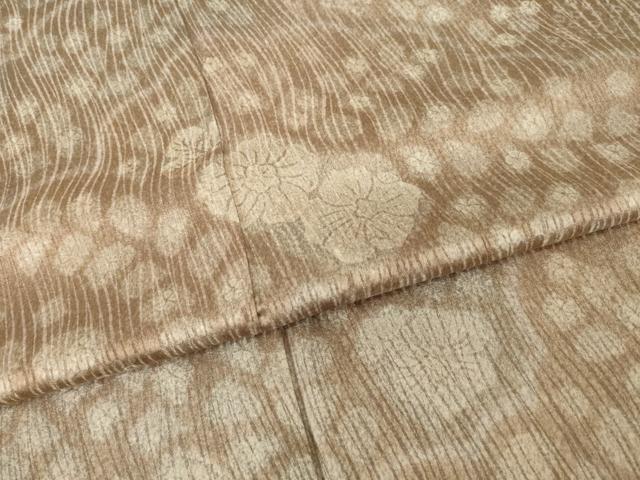 平和屋着物●訪問着　辻が花　雲重ね花文　正絹　逸品　AABI4502ck