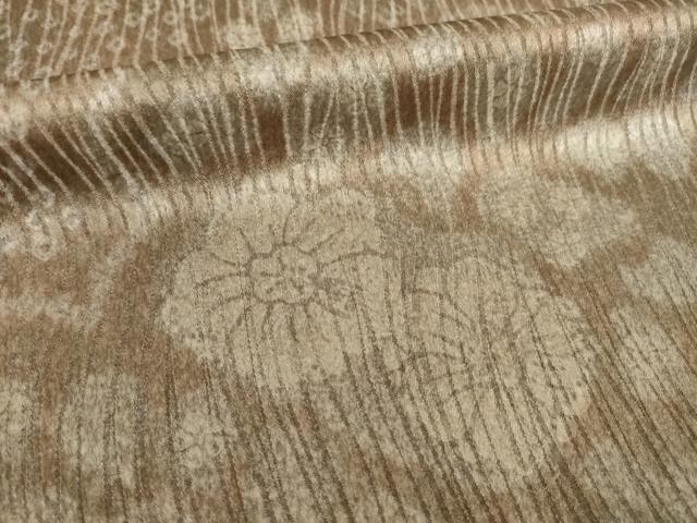 平和屋着物●訪問着　辻が花　雲重ね花文　正絹　逸品　AABI4502ck
