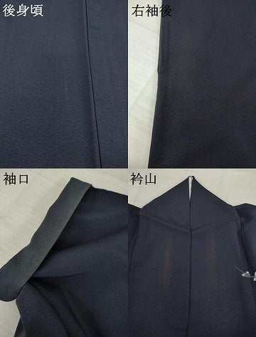 平和屋着物●訪問着　螺鈿　枝花文　暈し染め　ロング丈　正絹　逸品　AABI4508ck