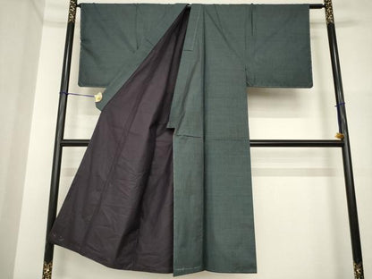 平和屋着物●男性　本場大島紬　100亀甲　総詰め　正絹　逸品　未使用　AABI4510ck