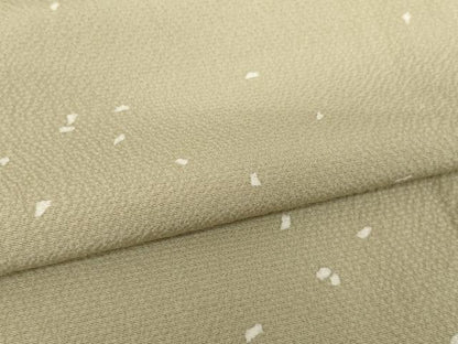 平和屋着物●上質な小紋　箔散らし文　正絹　逸品　AABI4517ck