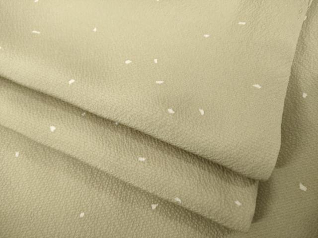 平和屋着物●上質な小紋　箔散らし文　正絹　逸品　AABI4517ck
