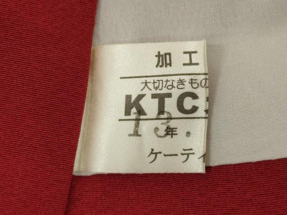 平和屋着物●豪華振袖　辻が花　絞り　遠山花文　暈し染め　正絹　逸品　AABI4522ck
