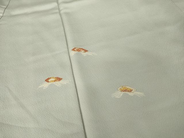 平和屋着物●訪問着　友禅　吉祥文　正絹　逸品　AABI4525ck