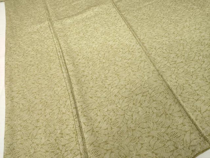 平和屋着物●江戸小紋　蓑亀　正絹　逸品　AABI4530ck