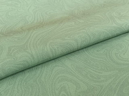 平和屋着物▽上質な小紋　単衣　墨流し文様　正絹　逸品　AABI4562jh