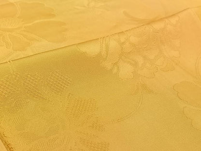 平和屋着物▽上質な小紋　単衣　霞文　暈し染め　正絹　逸品　AABI4567jh