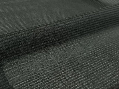 平和屋着物▽羽織　スリーシーズン　春夏秋　塵除け　暗黒色　黒地　正絹　逸品　AABI4592jh