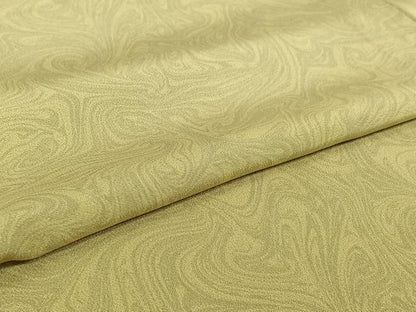 平和屋着物▽上質な小紋　単衣　墨流し文様　正絹　逸品　AABI4608jh