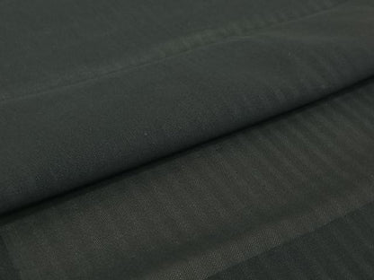 平和屋着物▽男性　羽織　スリーシーズン　春夏秋　塵除け　暗黒色　正絹　逸品　AABI4645jh