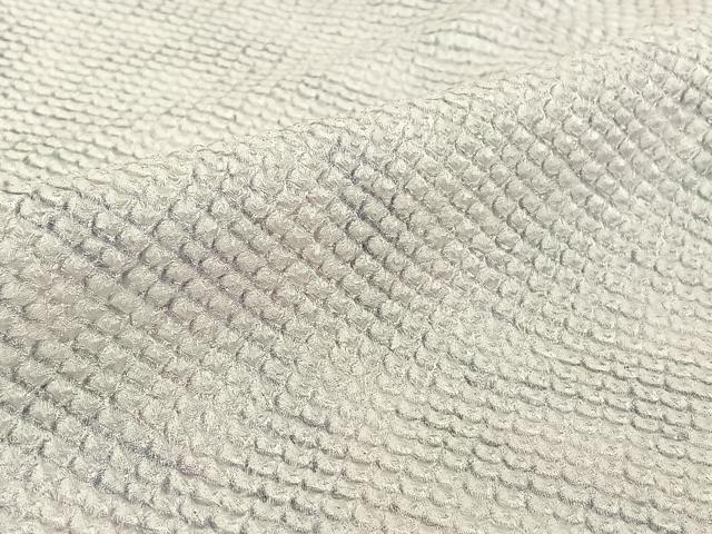 平和屋着物▽上質な小紋　単衣　総絞り　霞文　暈し染め　正絹　逸品　AABI4650jh