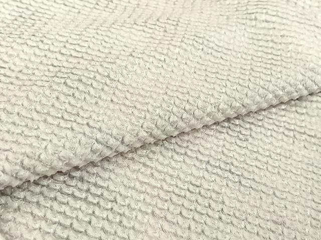 平和屋着物▽上質な小紋　単衣　総絞り　霞文　暈し染め　正絹　逸品　AABI4650jh