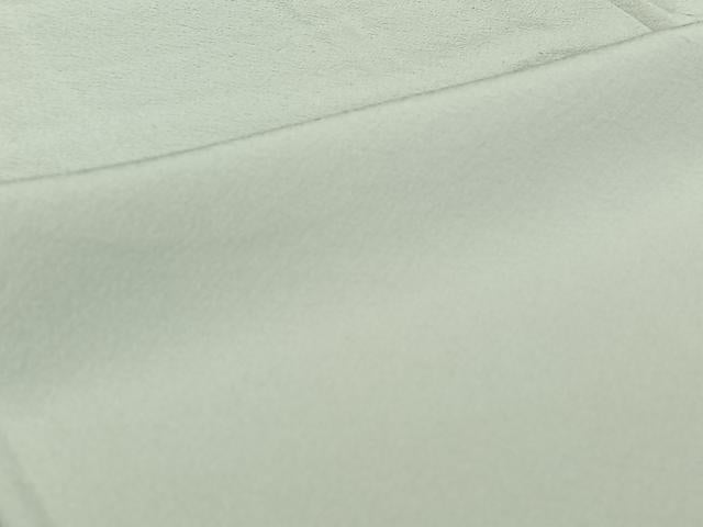 平和屋着物▽上質な色無地　単衣　白磁色　正絹　逸品　AABI4652jh