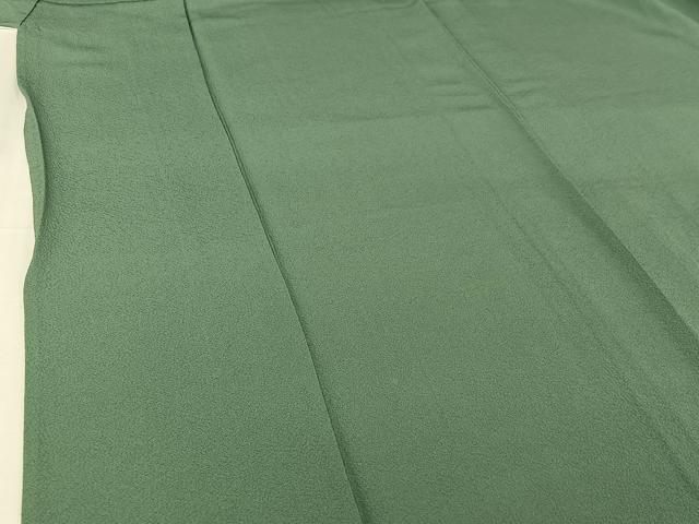 平和屋着物▽上質な色無地　単衣　薄青色　正絹　逸品　AABI4653jh
