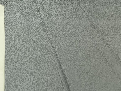 平和屋着物▽上質な色無地　単衣　藤色　正絹　逸品　AABI4654jh