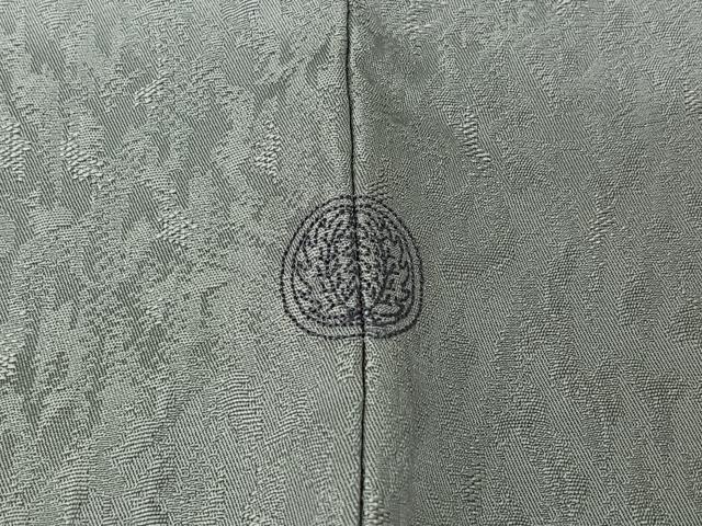 平和屋着物▽上質な色無地　単衣　藤色　正絹　逸品　AABI4654jh
