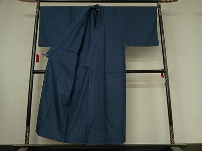 平和屋着物▽男性　小紋　単衣　アンサンブル　総詰め　キングサイズ　AABI4670jh