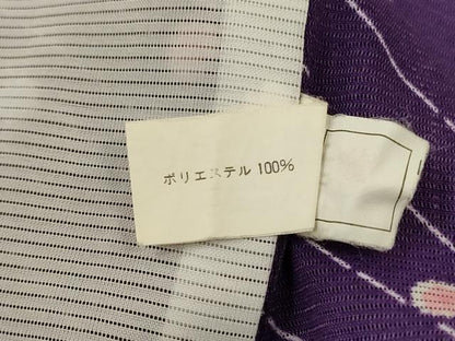 平和屋着物＊夏物 小紋 丸文 洗える着物 AABI4682jd