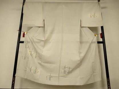 平和屋着物＊夏物 男性 訪問着 絽 勝虫 暈し染め キングサイズ 正絹 逸品 AABI4686jd