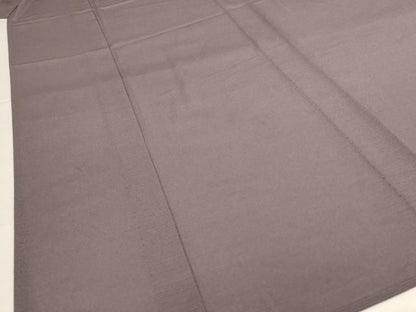 平和屋着物＊夏物 洗える最高級着物 ＜英＞はなぶさ謹製 色無地 絽縮緬 鳩羽鼠色 洗える着物 AABI4693jd