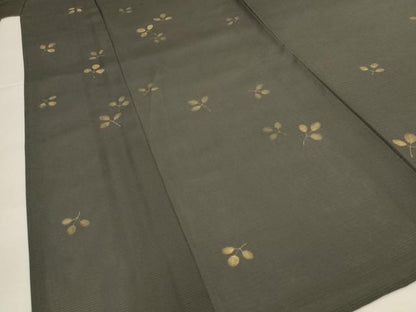 平和屋着物＊夏物 訪問着 絽 萩 金彩 正絹 逸品 AABI4695jd