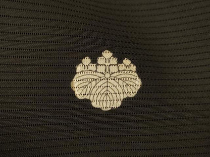 平和屋着物＊夏物 黒留袖 絽 友禅 作家物 流水花鳥文 暈し染め 正絹 逸品 AABI4705jd