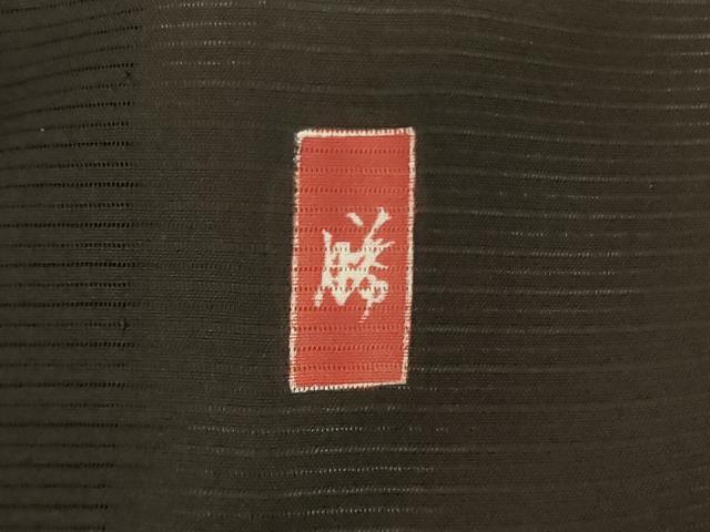 平和屋着物＊夏物 黒留袖 絽 友禅 作家物 流水花鳥文 暈し染め 正絹 逸品 AABI4705jd