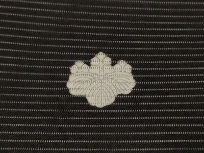 平和屋着物＊夏物 黒留袖 絽 吉祥熨斗花文 金彩 洗える着物 AABI4707jd