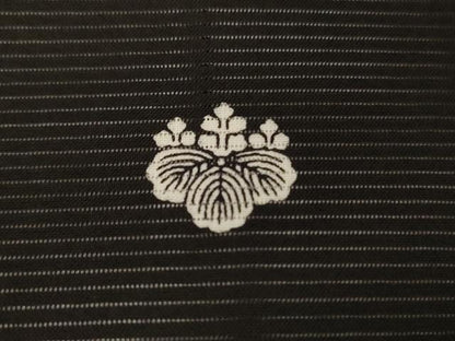 平和屋着物＊夏物 黒留袖 絽 花鳥文 洗える着物 AABI4709jd