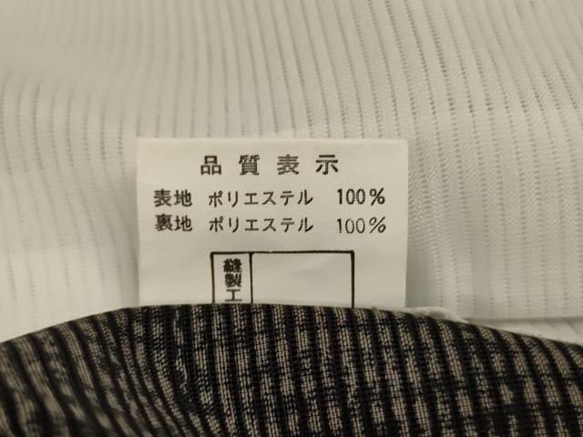 平和屋着物＊夏物 黒留袖 絽 花鳥文 洗える着物 AABI4709jd