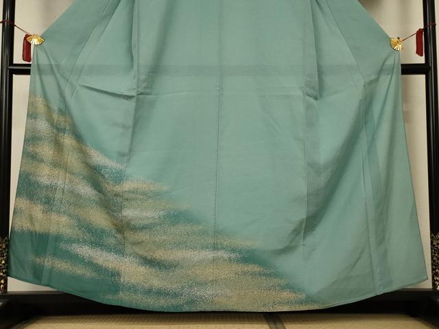 平和屋着物＊夏物 訪問着 絽 霞文 さが美扱い 正絹 逸品 AABI4717jd