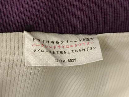 平和屋着物＊夏物 訪問着 絽 草花文 銀彩 洗える着物 AABI4727jd