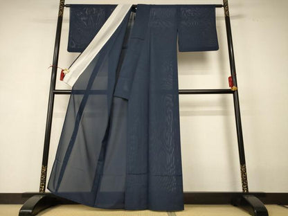 平和屋着物＊夏物 色無地 絽 褐返色 正絹 逸品 AABI4730jd