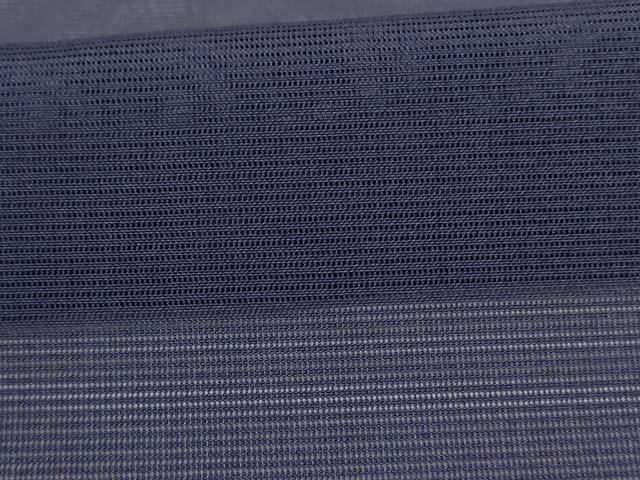 平和屋着物＊夏物 色無地 絽 青褐色 洗える着物 AABI4733jd