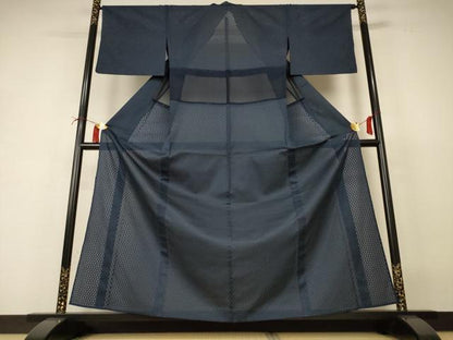 平和屋着物＊夏物 色無地 紗 褐返色 正絹 逸品 AABI4739jd