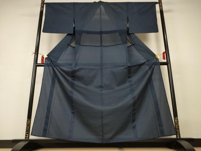 平和屋着物＊夏物 色無地 紗 褐返色 正絹 逸品 AABI4739jd