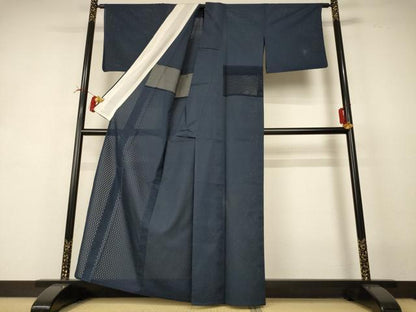 平和屋着物＊夏物 色無地 紗 褐返色 正絹 逸品 AABI4739jd