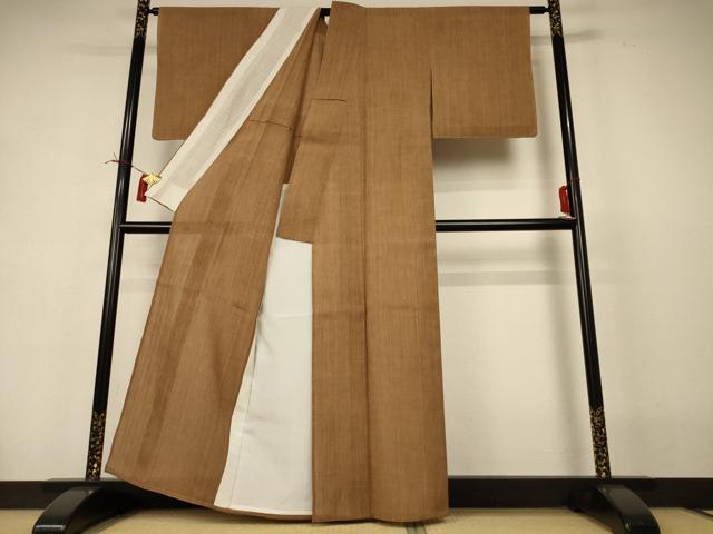 平和屋着物＊夏物 紗紬 霞文 正絹 逸品 AABI4749jd
