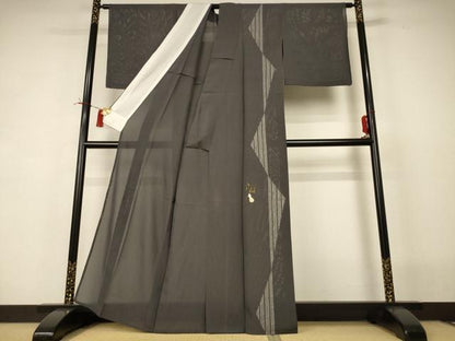 平和屋着物＊夏物　訪問着　絽　瓢箪　金彩　正絹　逸品　AABI4752jd