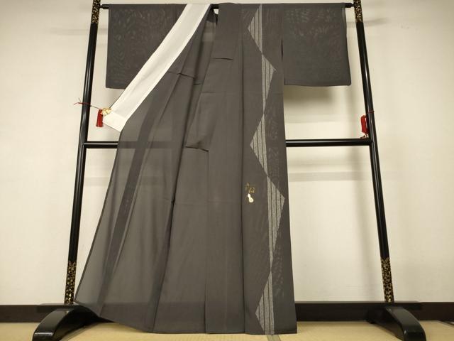 平和屋着物＊夏物　訪問着　絽　瓢箪　金彩　正絹　逸品　AABI4752jd