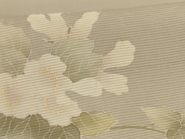 平和屋着物＊夏物 訪問着 絽 枝花文 暈し染め 正絹 逸品 未使用 AABI4763jd