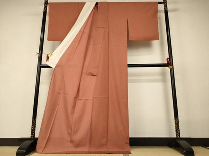 平和屋着物＊夏物 伝統工芸師 服部光擴 江戸小紋 絽 鮫小紋柄 ロング丈 正絹 逸品 AABI4772jd